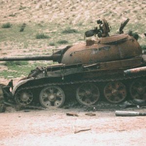 Desert Storm, Iraqi tank (1991)