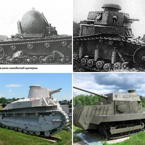 Prototype  tanks and other unusual armored vehicles
