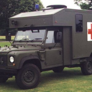 Landrover Defender 110 series Ambulance