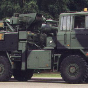 Foden recovery vehicle