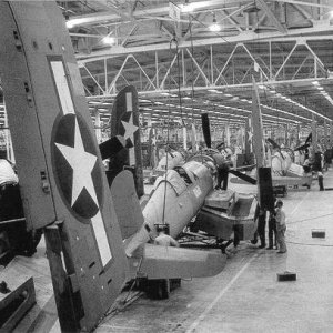 WWII Planes being built