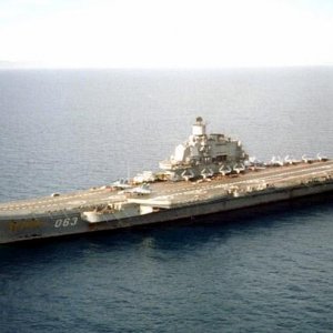 Russian Aircraft Carrier Admiral Kuznetsov