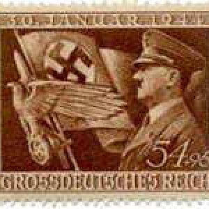 Hitler Stamp 1944