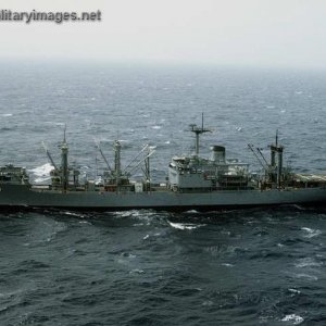 AE-21 USS Suribachi at sea