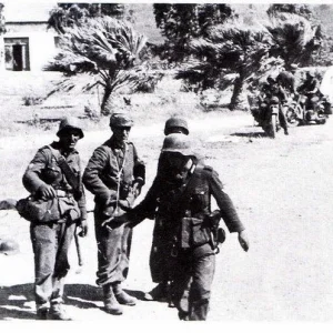 German Soldiers in Crete WW2