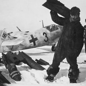 Bf109 Winter Camo