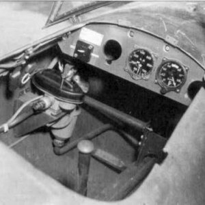 Fieseler Fi 103R Reichenberg cockpit