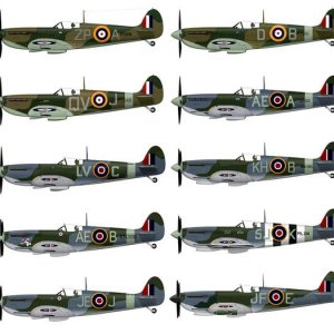 Spitfire markings