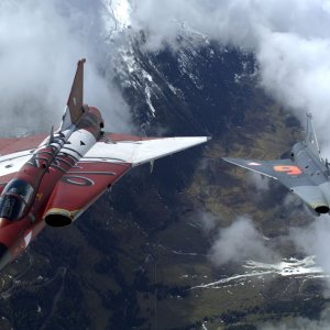Saab JAS-35 Draken.