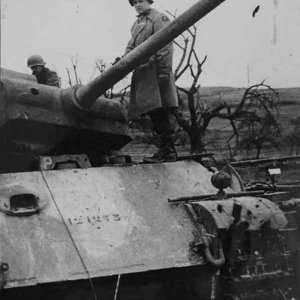 Destroyed PAnther Ausf G