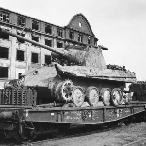 Panther Ausf G At MAN Factory Nuremberg