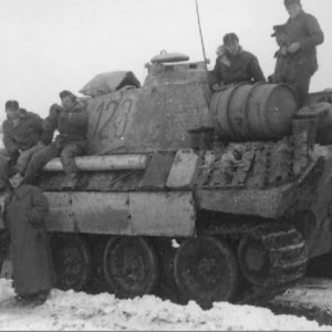 Panther Tank Number 123
