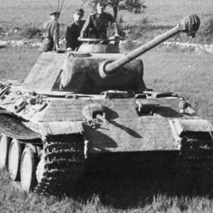 Panzer V Panther Das Reich Division France 1944