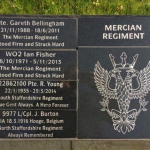 Mercian Regiment. Memorial