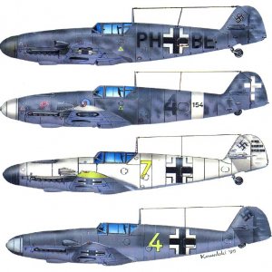 Bf-109-f-color-profile