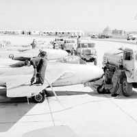 RAAF, Fuel Venom Vampire RAF Ta Kali 1954