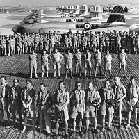 RAF 601 Sqdn At RAF Ta' Kali 1953