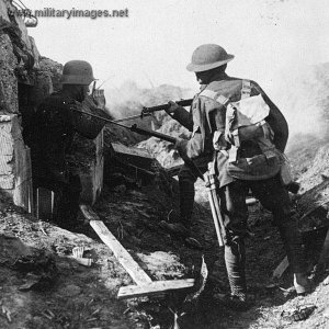Capturing a German soldier