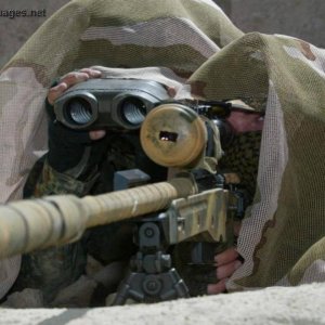 German sniper team in Afghanistan