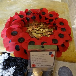 Wreath from the Winsford Branch British Legion