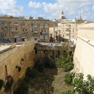 View of Fort St Elmo, Malta