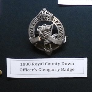 Officers Glengarry Badge