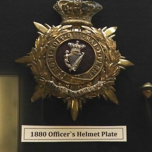 Officer's Helmet Plate 1880
