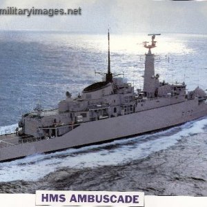 HMS Ambuscade Frigate