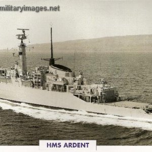 HMS Ardent Frigate