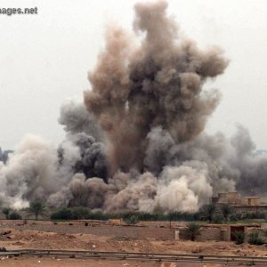 Air strike is called in on a suspected insurgent hideout