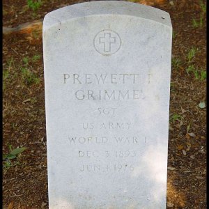 Sgt. Prewett I. Grimme