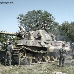 Tiger II 104 in Reinaction