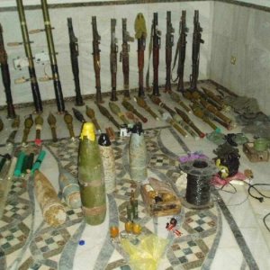 Weapons Cache Baghdad, Iraq