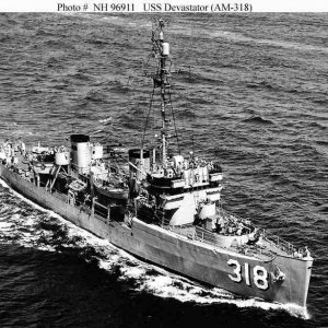 USS - Devastator AM- 318