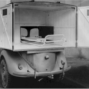 VW Beetle military ambulance