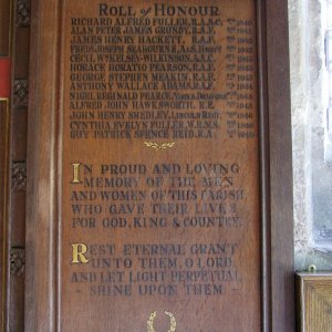 Repton Roll of Honour WW2