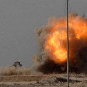 Controlled Detonation Kirkuk Regional Airbase Nov 28,2009