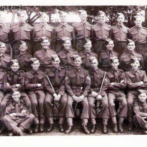 Harold's Training Platoon 1943