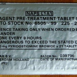 NAPS - Nerve Agent Pre Treatment Set