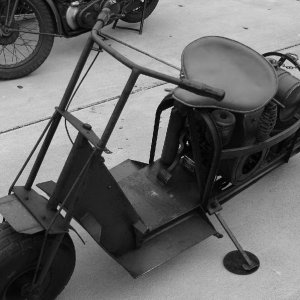 Cushman model 53 airborne scooter
