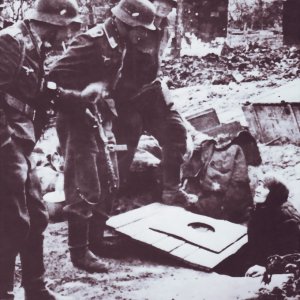 German soldiers at Stalingrad