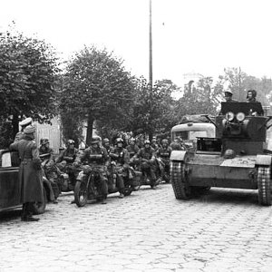 German Soviet military parade