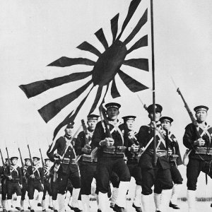 Japanese Navy on Parade WW2