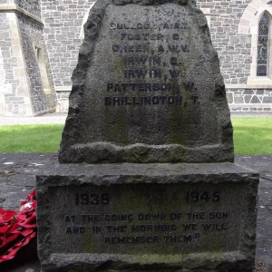Glencraig County Down WW2 fallen