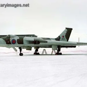 RAF Vulcan at Goose Bay Canada