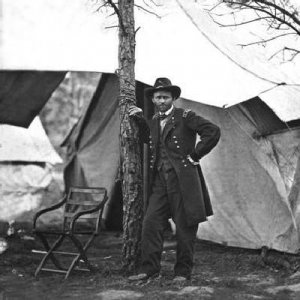 Gen. Ulysses S. Grant at Cold Harbor, Va. 1864