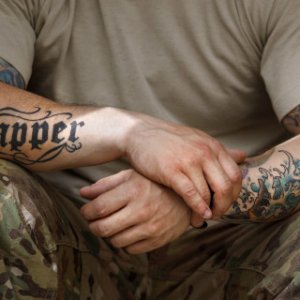 Army Sapper Tattoo