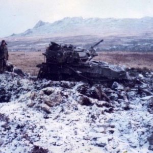 Scorpion CVRT Falklands War 1982 05