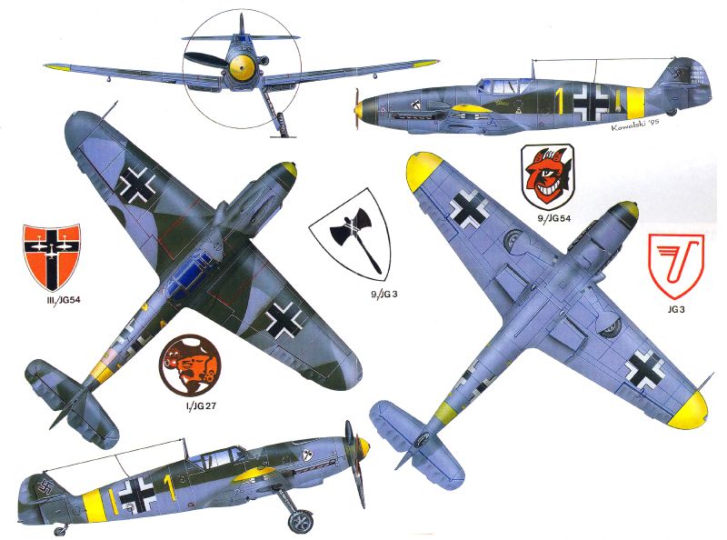 Bf-109-f-color-profile-3