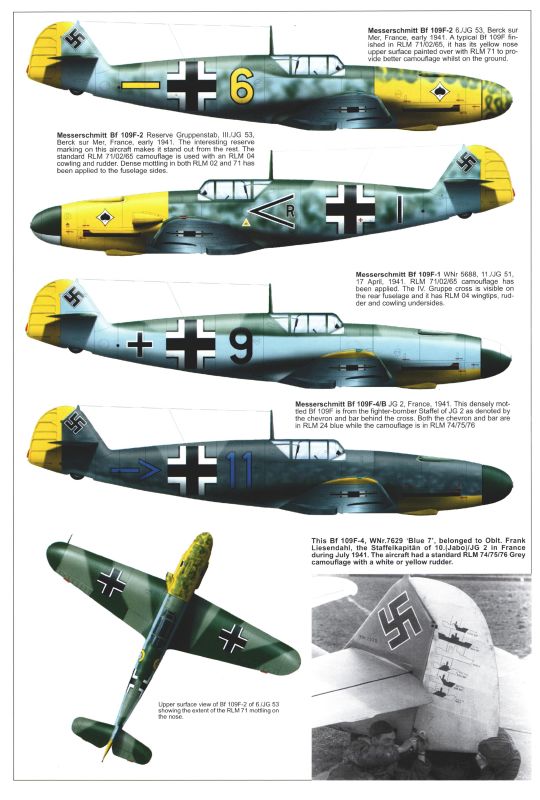 Bf-109-f-f1-f2-f4-and-f4-trop-variants-4